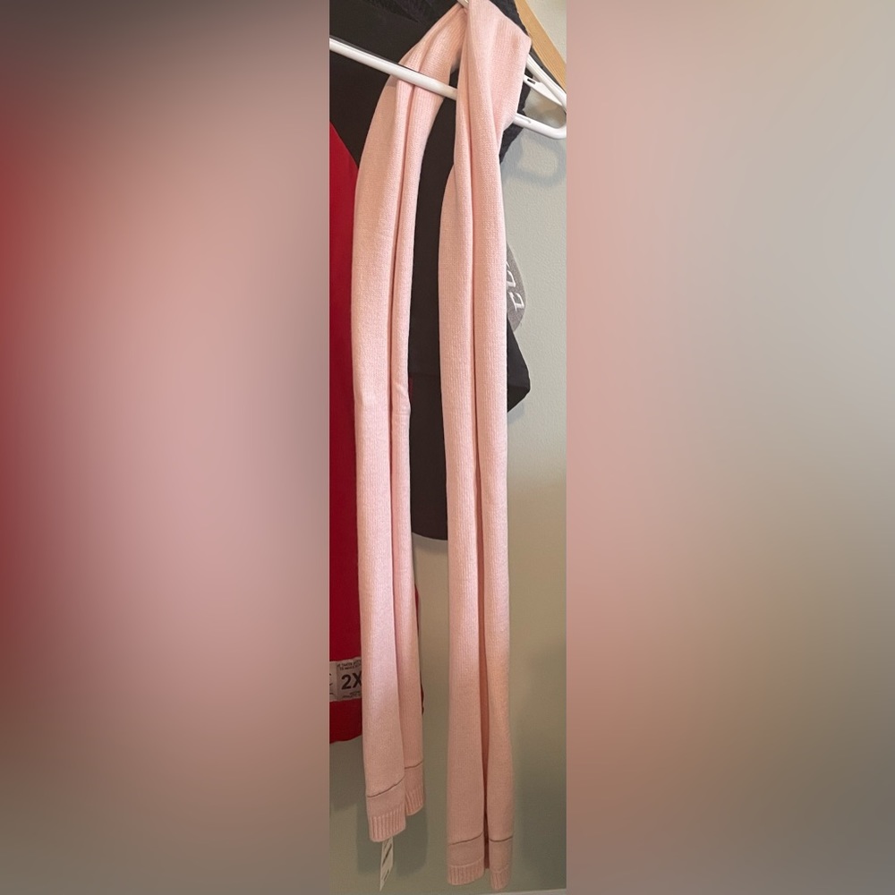 Pink female scarf